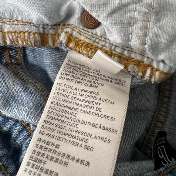 BDG Urban Outfitter Slim Straight Mom Cropped Button Fly Jeans Size 26 - Picture 7 of 10